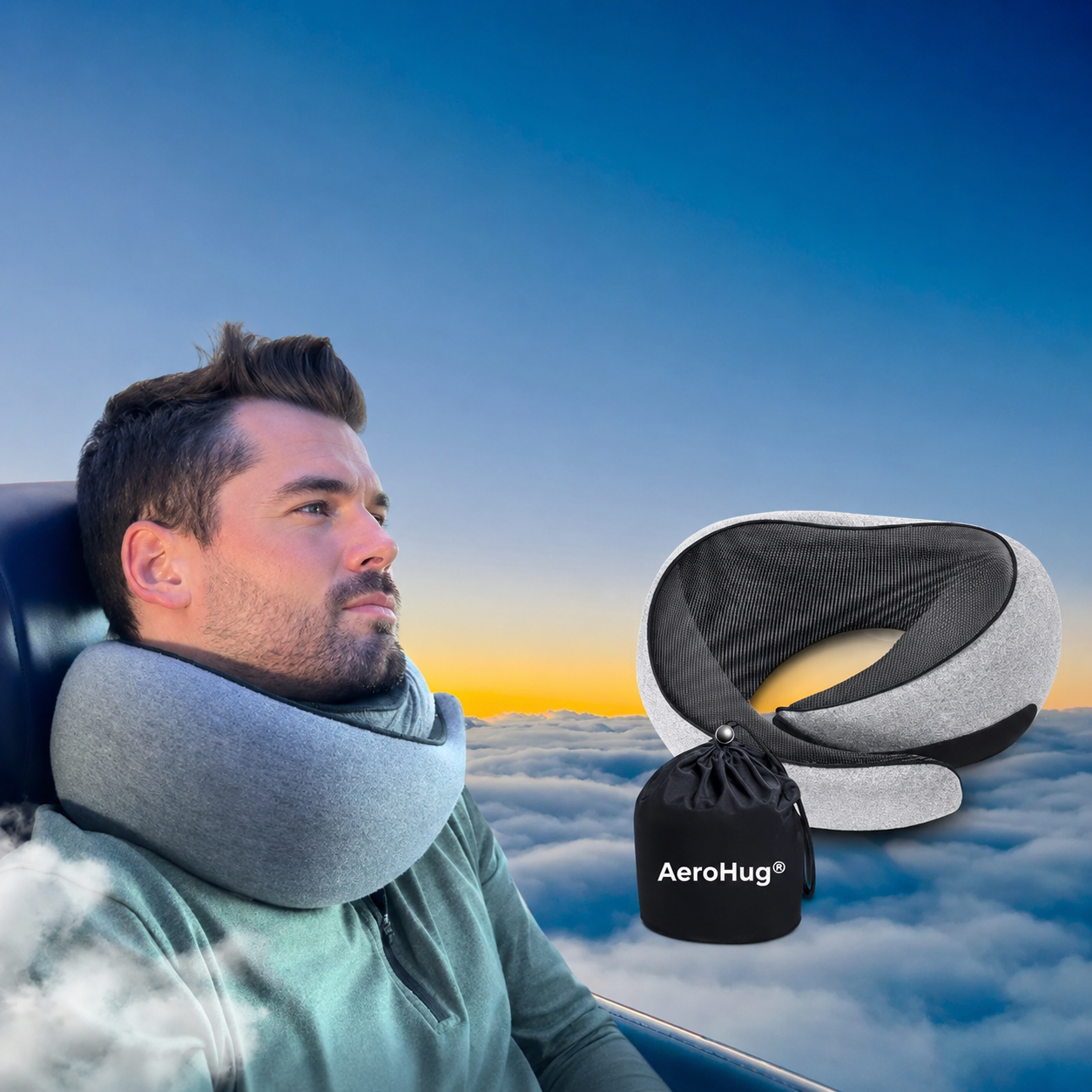 AeroHug® Travel Neck Pillow